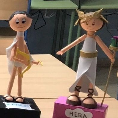 Exposición de trabajos de Cultura Clásica